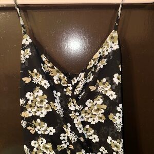 Black/floral Michael Kors Jumpsuit